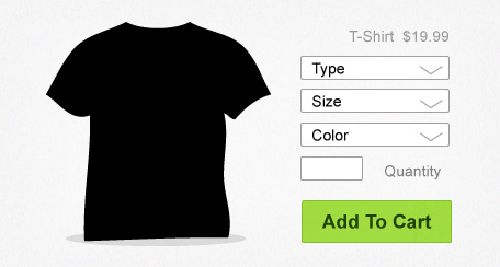 Unlimited Product Options and Variants