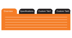 Custom Description Tabs