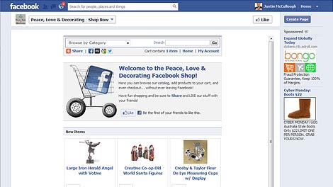 Sell on Facebook