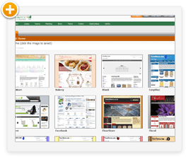 Browse through FREE themes.