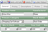 Advanced Product Editor