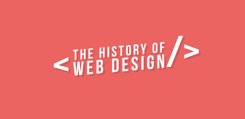 The History of Web Design [Infographic]